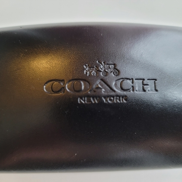 COACH Black Sun Glass Case - Picture 3 of 6